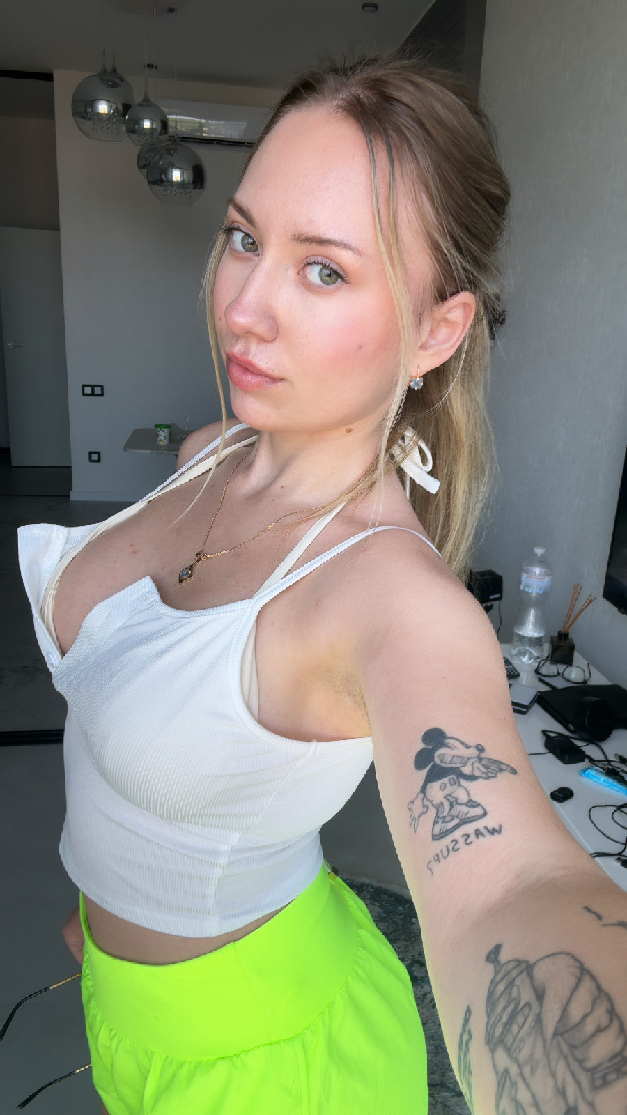 KateV in her underwear in Sao Bernardo do Campo